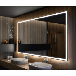 Зеркало в ванну с подсветкой Люмиро 100х60 см